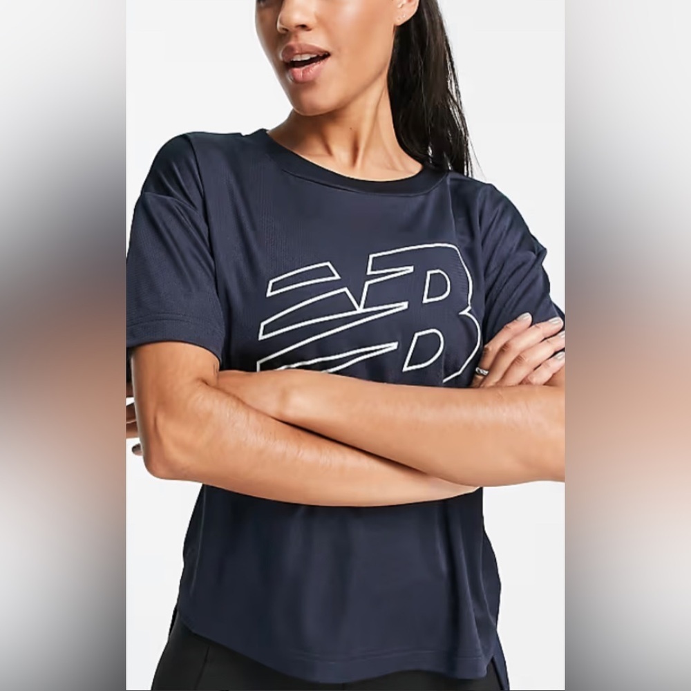 New Balance Navy Blue Women's Top